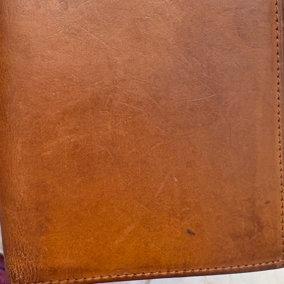 Coach vintage British tan travel wallet - Picture 5 of 9